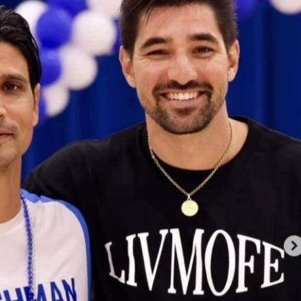 Nick Castellanos wearing a meaningful t-shirt