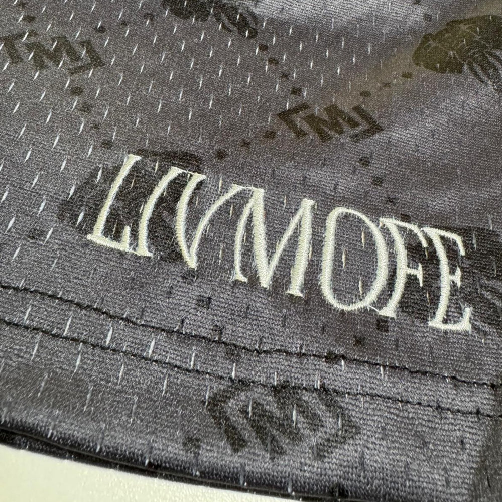 
                      
                        LIVMOFE™ shorts MESH SHORTS(BLACK/BLACK)
                      
                    