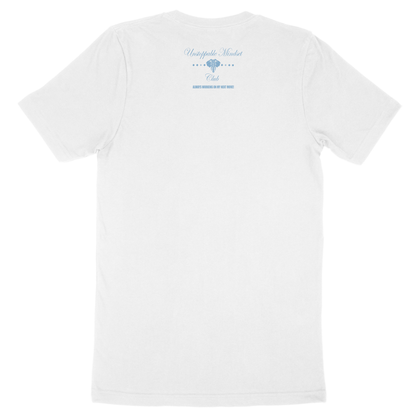 LIVMOFE™ UM CLUB TEE(WHITE/BLUE)