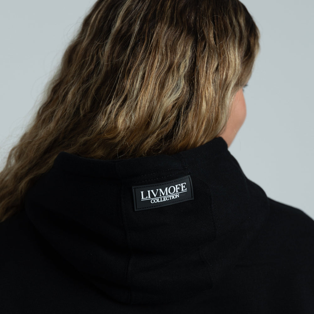 
                      
                        LIVMOFE UNSTOPPABLE HOODIE(BLACK/WHITE)
                      
                    