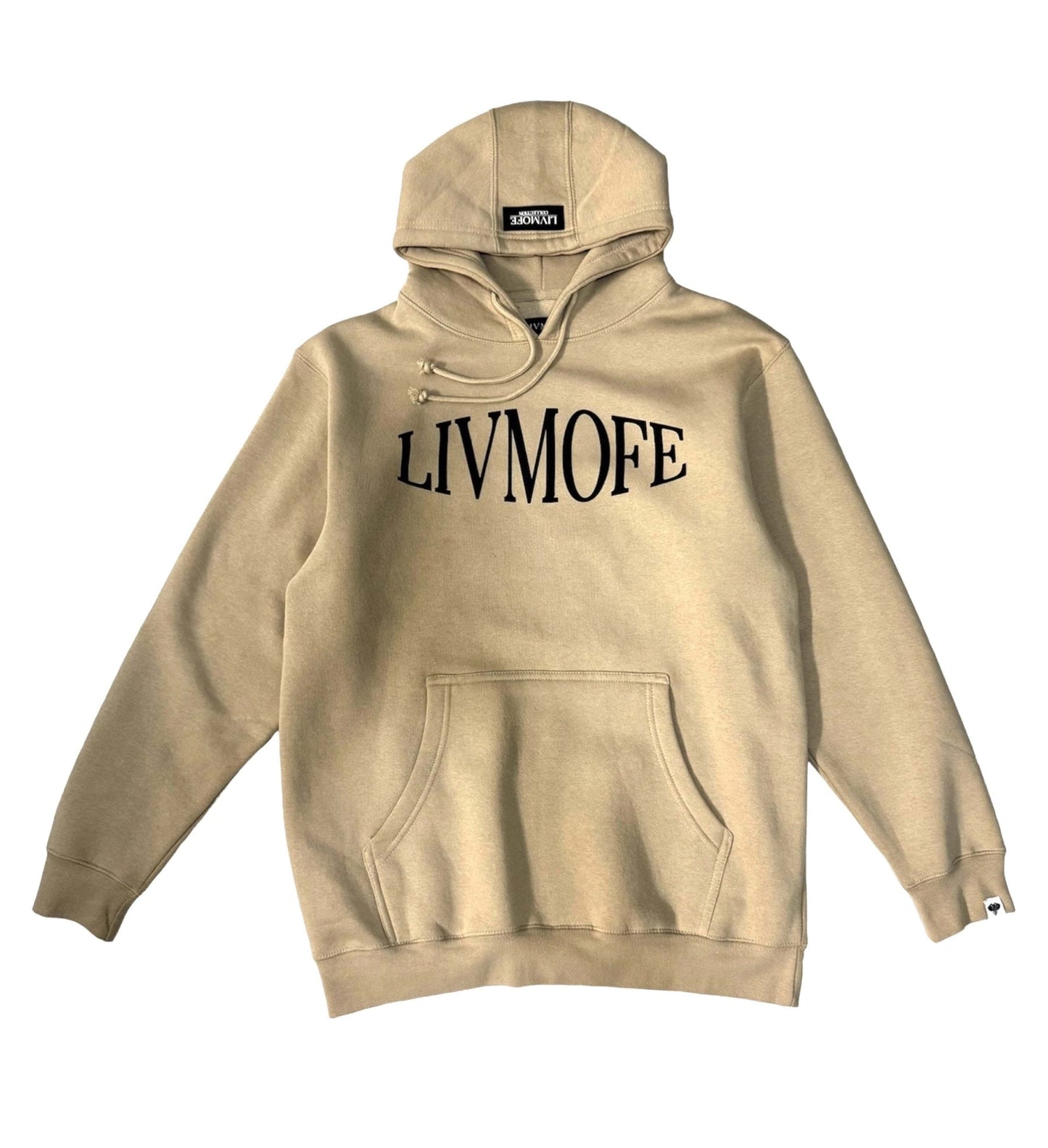 LIVMOFE™ VISION & DREAMS HOODIE (MUSHROOM/BLACK)